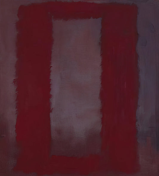 Rothko Large Prints: The Transformative Power of Monumental Color Field Art - Red on Maroon - 1959 by Mark Rothko