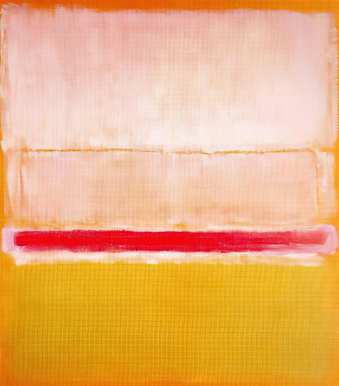 Rothko Red Over Blue: A Deep Dive into the Emotional Power of Color Field Painting - No.2 - 1950 by Mark Rothko