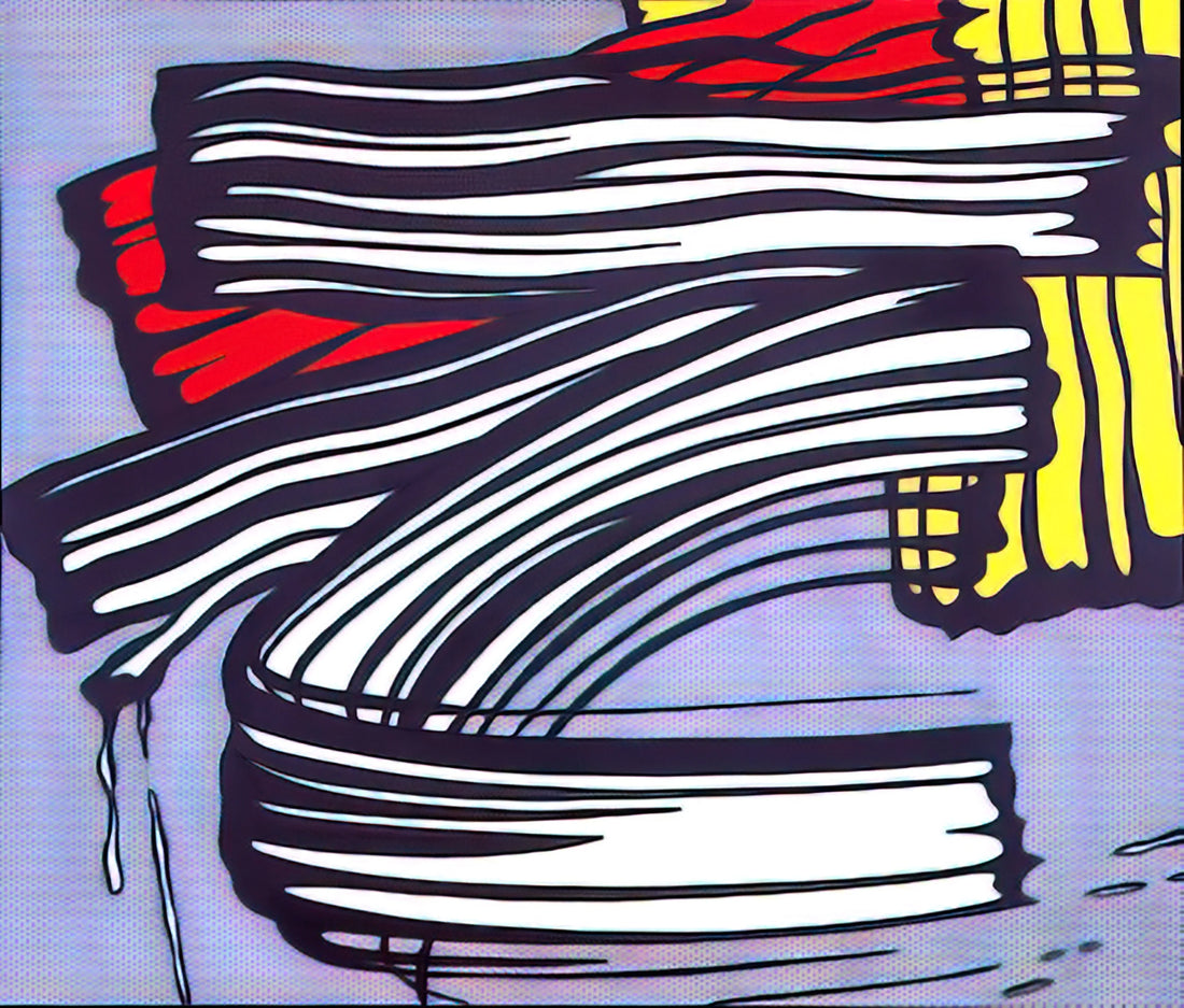 Roy Lichtenstein Canvas Art: The Pop Art Master's Legacy in Modern Reproduction - LITTLE BIG PAINTING 1965 by Roy Lichtenstein