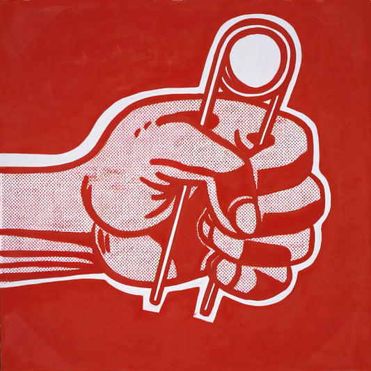 Roy Lichtenstein Original: The Definitive Guide to the Pop Art Master's Authentic Works - THE GRIP 1962 by Roy Lichtenstein