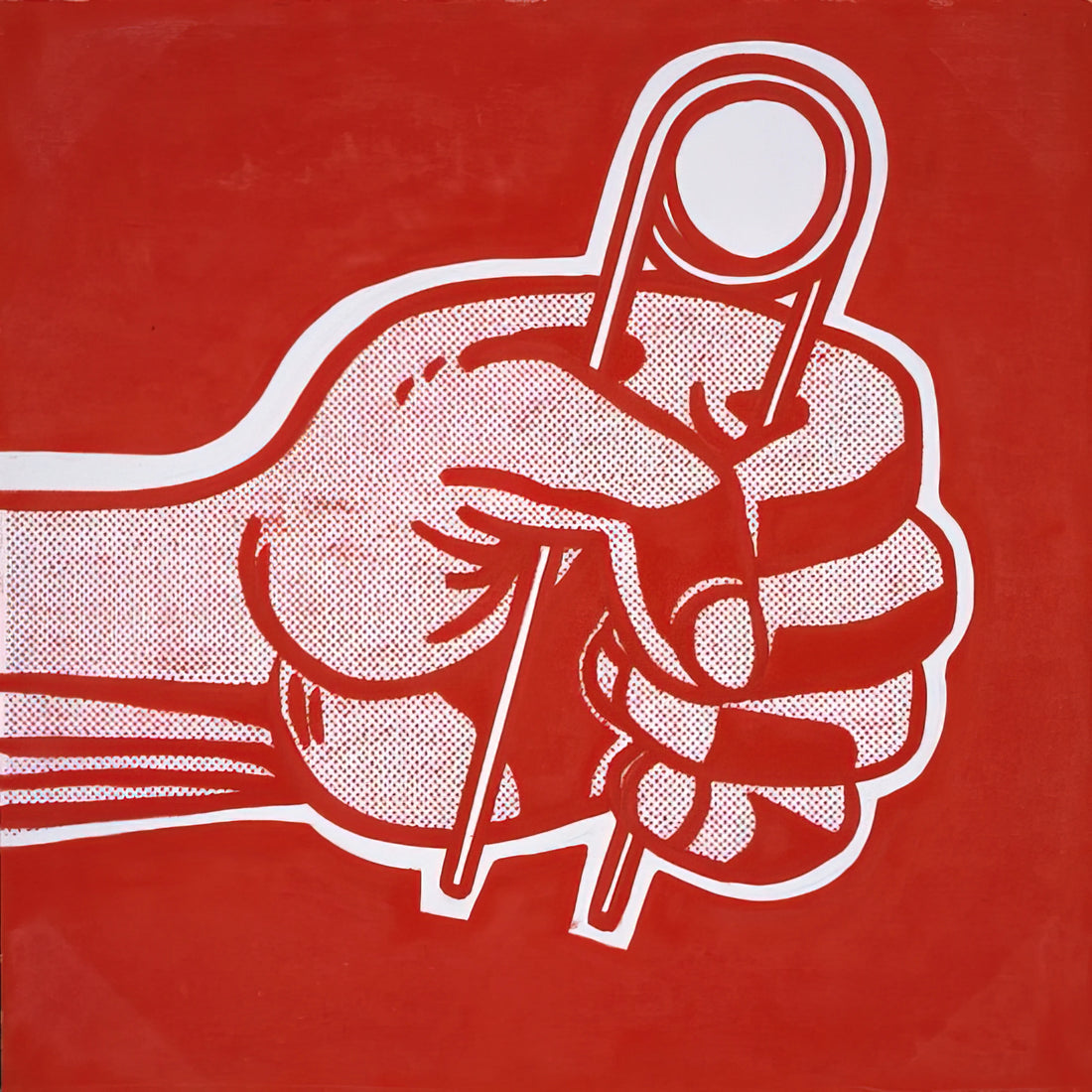 Roy Lichtenstein Top 10 Paintings: A Curated Guide to Pop Art Masterpieces - THE GRIP 1962 by Roy Lichtenstein