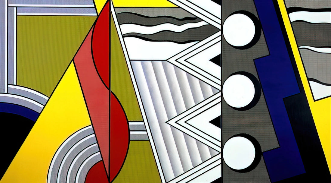 Roy Lichtenstein's Mustard on White: A Masterpiece of Pop Art Precision - MODERN PAINTING WITH CLEF 1967 by Roy Lichtenstein
