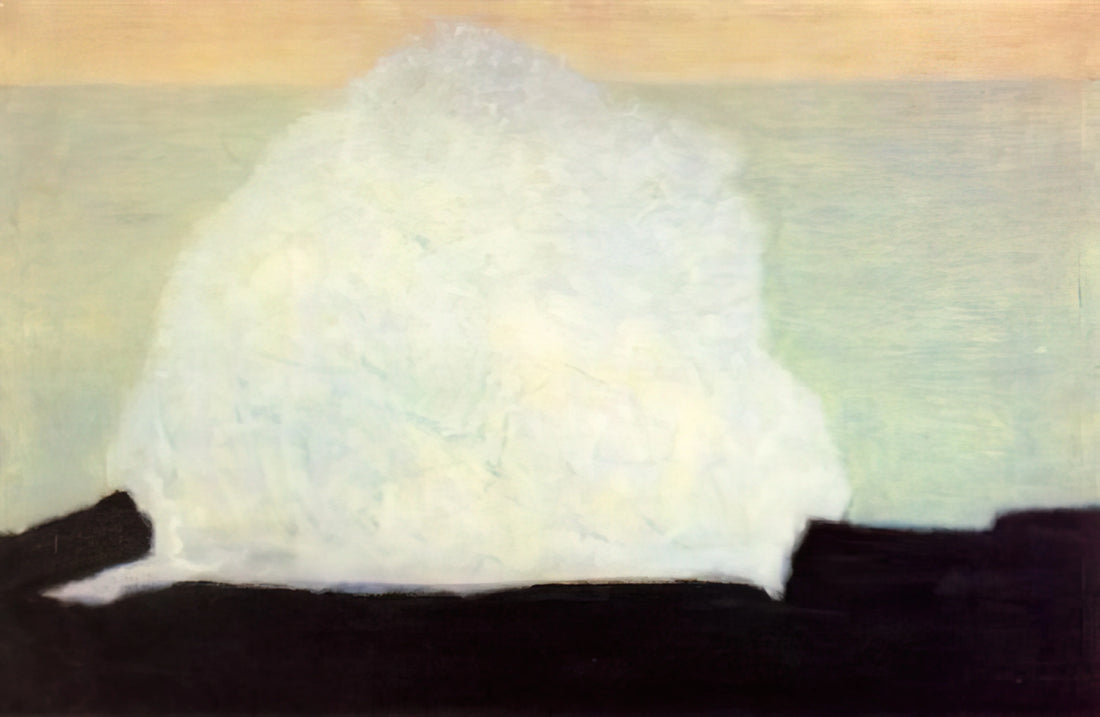 Sally Michel Avery: The Quiet Force Behind American Modernism - White Wave - 1954 by Milton Avery