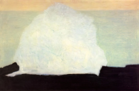 Sally Michel Avery: The Quiet Force Behind American Modernism - White Wave - 1954 by Milton Avery