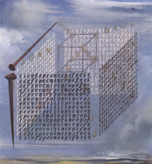 Salvador Dalí Divine Comedy Prints: A Surrealist Master's Vision of Dante's Epic - A PROPOS OF THE TREATISE ON CUBIC FORM BY JUAN DE HERRERA by Salvador Dali
