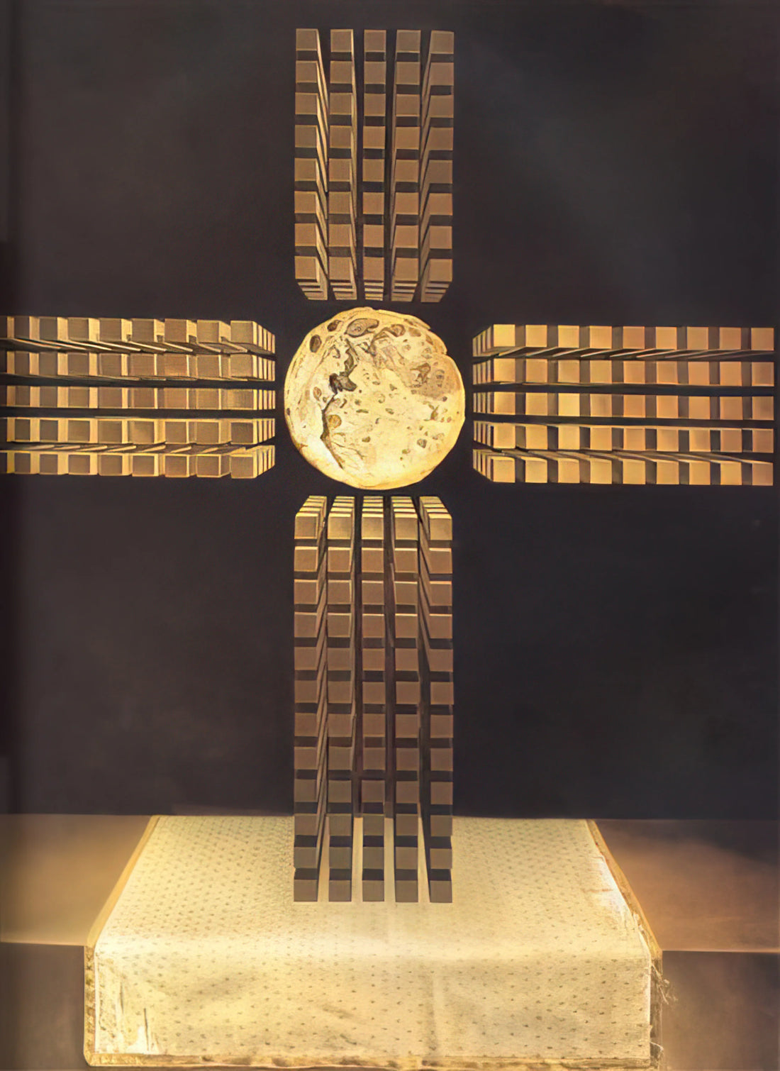 Salvador Dalí Gallery: Exploring the Surrealist Master's Vision Through Museum-Quality Prints - NUCLEAR CROSS by Salvador Dali