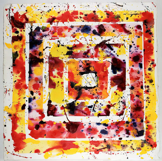 Sam Francis Art for Sale: A Collector's Guide to Acquiring Abstract Expressionist Masterpieces - Untitled Mandala by Sam Francis