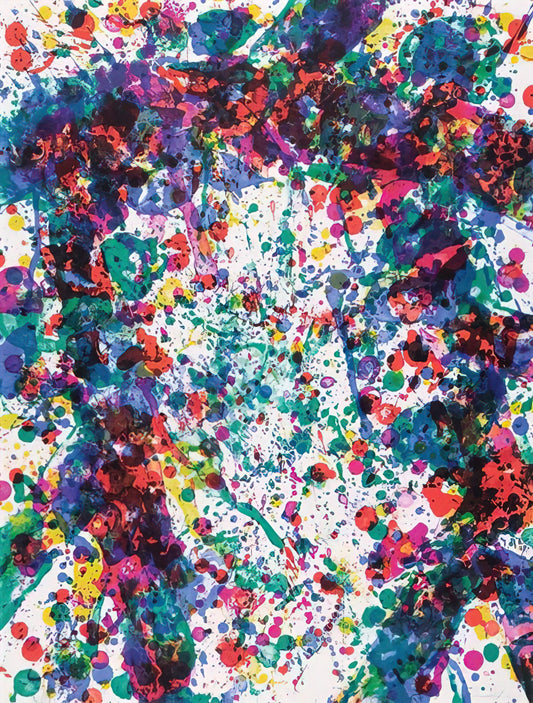 Sam Francis Lithograph Prices: A Collector's Guide to Value, Authenticity & Investment - Dewy Unicorn by Sam Francis