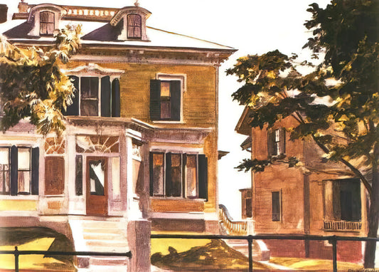 Shirley Edward Hopper: The Enduring Legacy of an American Master - Davis House by Edward Hopper