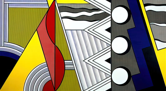 Signed Lichtenstein Prints for Sale: A Collector's Guide to Authenticity and Value - MODERN PAINTING WITH CLEF 1967 by Roy Lichtenstein