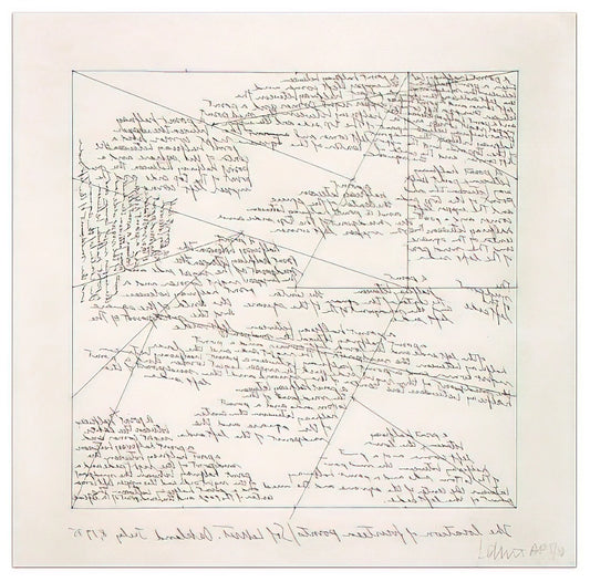 Sol LeWitt Art for Sale: A Collector's Guide to Conceptual Masterpieces - The Location of 14 Points by Sol LeWitt