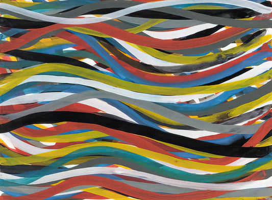Sol LeWitt Reproductions: Understanding the Legacy of Conceptual Art in Print - Untitled Ribbons by Sol LeWitt
