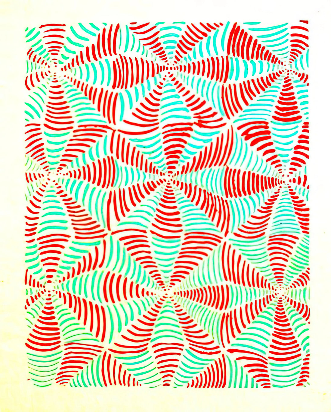 Sonia Delaunay Pochoir: The Revolutionary Art of Color and Form - COMPOSITION 16 by Sonia Delaunay
