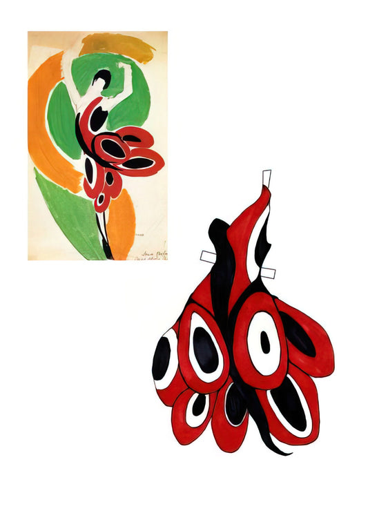 Sonia Delaunay Posters: A Vibrant Legacy of Modernist Art and Design - FASHION ILLUSTRATION 6 by Sonia Delaunay