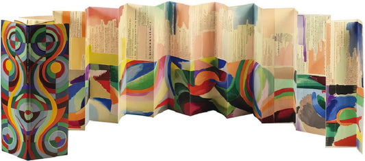 Sonia Delaunay Terk: The Pioneering Visionary of Color and Abstraction - PROSE OF THE TRANS SIBERIAN AND OF LITTLE JEHANNE OF FRANCE 1913 by Sonia Delaunay