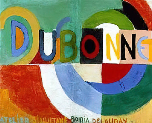 Sonia Delaunay for Sale: A Collector's Guide to Acquiring Her Vibrant Modernist Art - DUBONNET by Sonia Delaunay