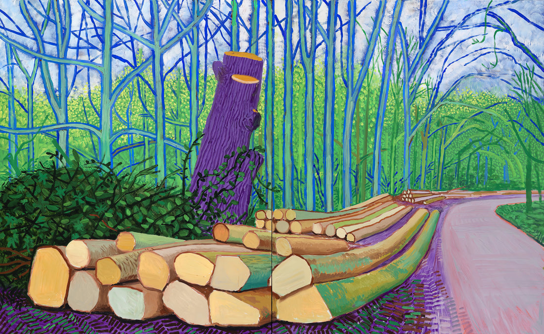 Spring Hockney: How David Hockney's Seasonal Vision Transformed Modern Art - David Hockney by David Hockney