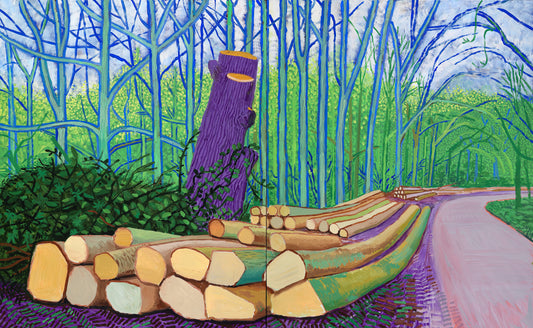 Spring Hockney: How David Hockney's Seasonal Vision Transformed Modern Art - David Hockney by David Hockney