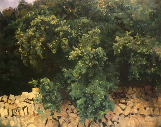 Strapless John Singer Sargent: The Artist's Mastery of Form and Fabric - Ilex Wood, Majorca by John Singer Sargent
