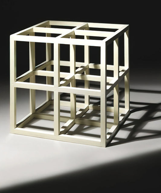 Strict Beauty: The Enduring Allure of Sol LeWitt Prints - 8 Part Cube by Sol LeWitt