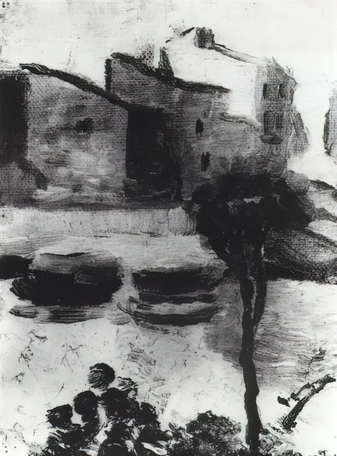 Swans Reflecting Elephants: Decoding Salvador Dalí's Surrealist Masterpiece - LLANE BEACH CADAQUES by Salvador Dali