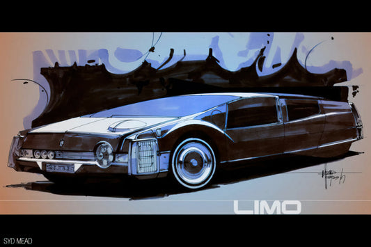 Syd Mead Art for Sale: Acquiring the Visionary's Futuristic Prints - Syd Mead by Syd Mead