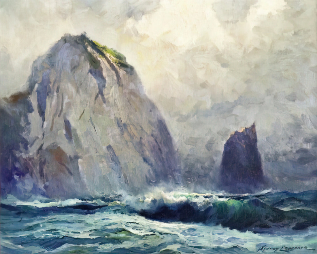 Sydney Laurence: The Painter Laureate of Alaska's Wild Frontier - Cape St. Elias - 1928 by Sydney Laurence