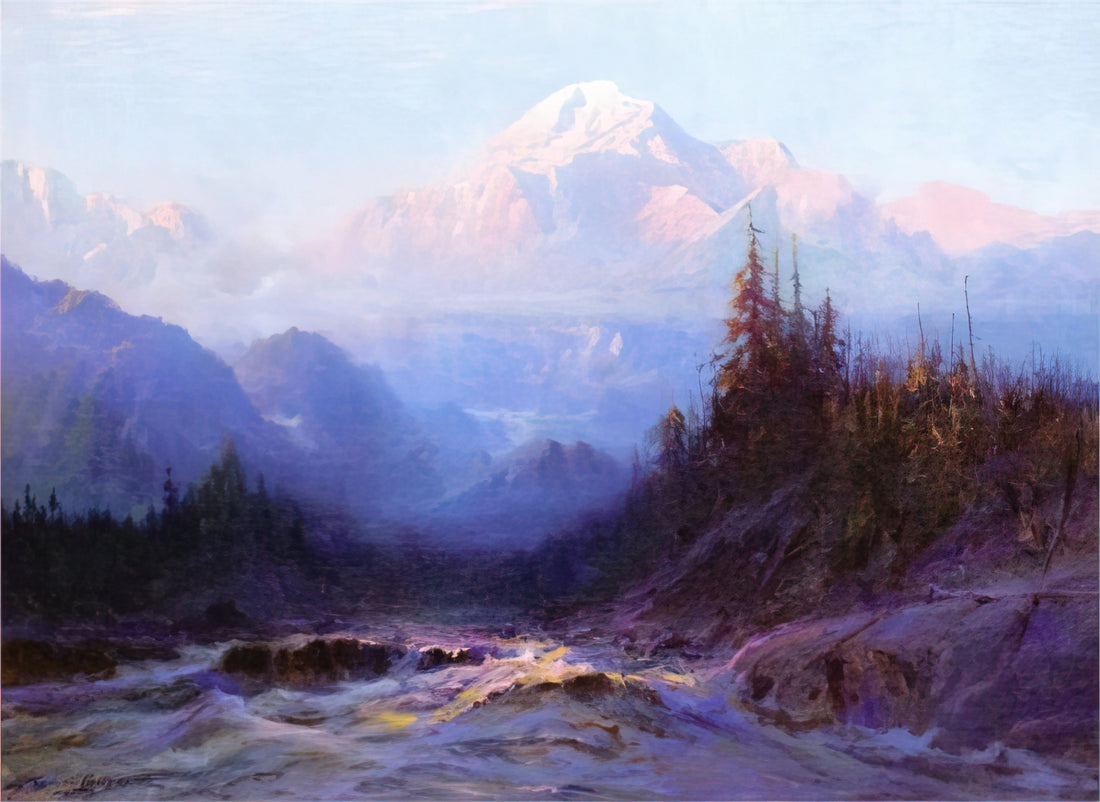 Sydney Mortimer Laurence: The Master of Alaskan Sublime - Mount McKinley - 1925 by Sydney Laurence