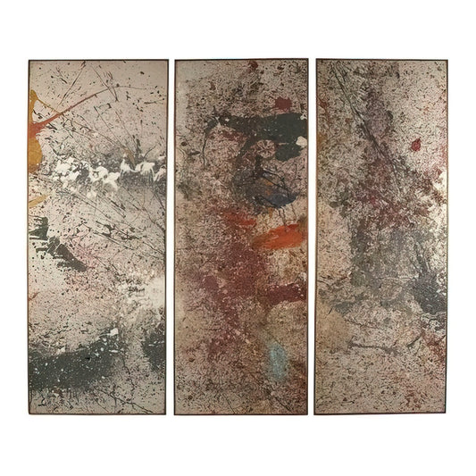 Taro Yamamoto Reproductions: A Collector's Guide to the Abstract Expressionist's Legacy - UNTITLED TRIPTYCH 1961 by Taro Yamamoto