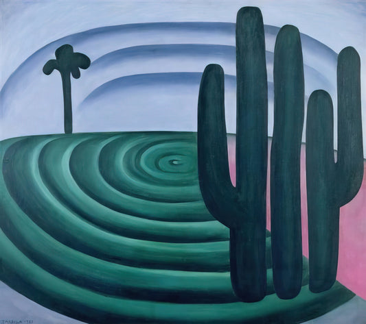 Tarsila do Amaral Print: Owning a Piece of Brazilian Modernism's Legacy - Distance by Tarsila do Amaral