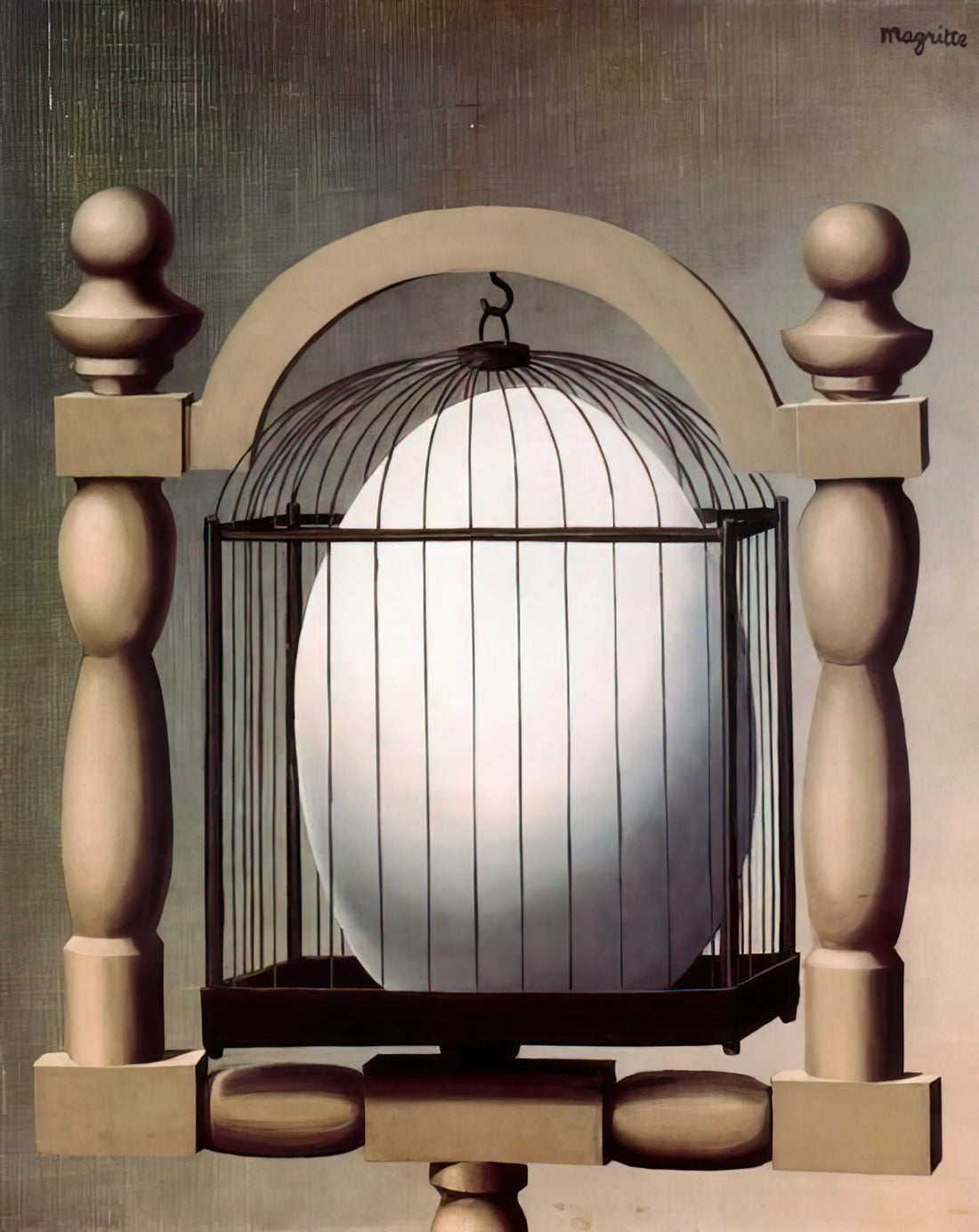 The Art of Conversation: Decoding René Magritte's Surrealist Dialogue - ELECTIVE AFFINITIES 1933 by Rene Magritte