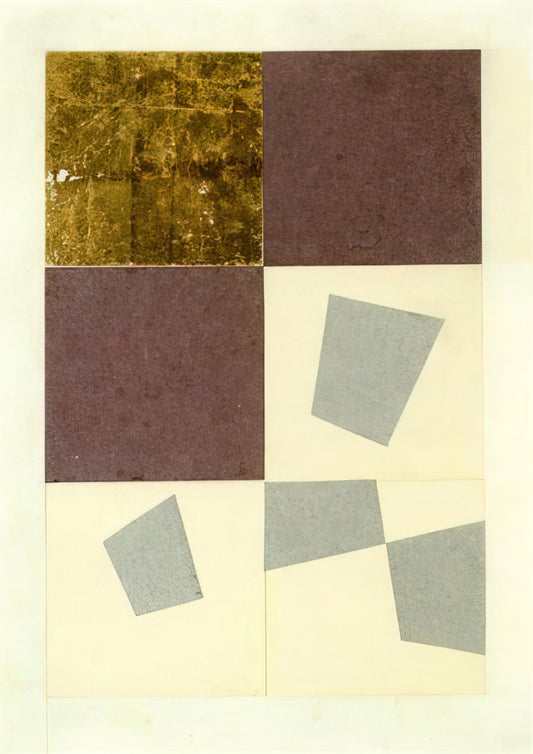 The Art of Jean Arp: A Journey Through Dada, Surrealism, and Organic Abstraction - Geometric Collage by Jean Arp