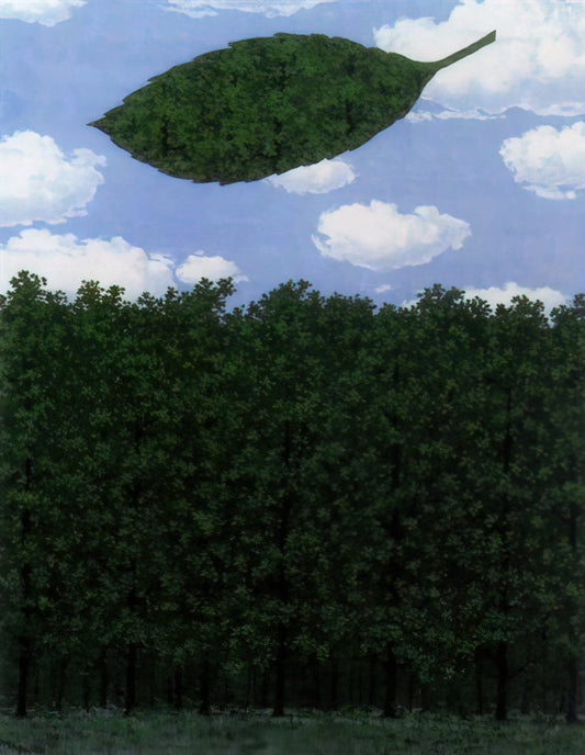 The Banquet Magritte Print: A Surrealist Masterpiece of Contradiction and Symbolism - CHORUS OF THE SPHINX 1964 by Rene Magritte
