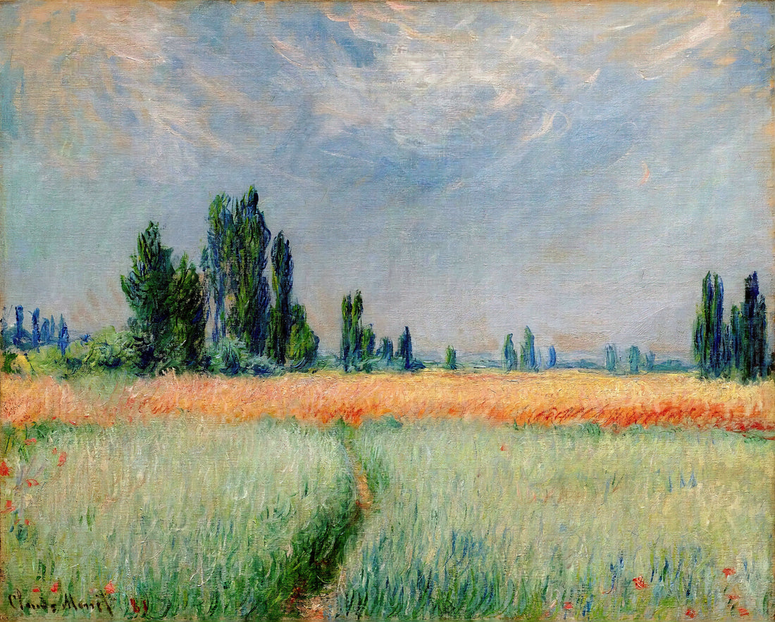 The Bridge at Argenteuil 1874: Claude Monet's Revolutionary Impressionist Masterpiece - The Wheat Field by claude monet