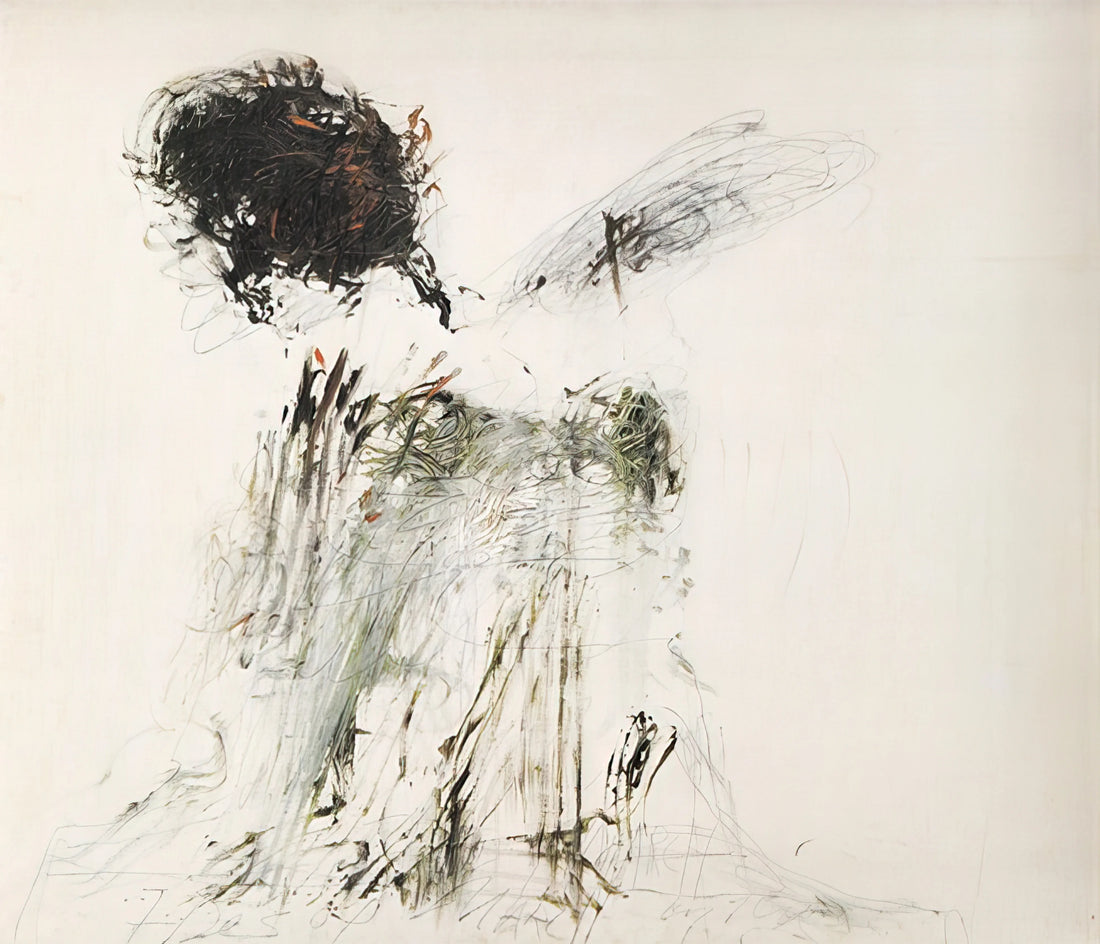 The Ceiling Cy Twombly: An Artistic Legacy in Modern Print Collections - Ides of March by Cy Twombly
