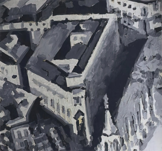 The Daily Practice of Painting: Inside Gerhard Richter's Artistic Discipline - TOWNSCAPE M2 1968 by Gerhard Richter