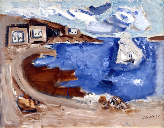 The Dynamic Vision of John Marin: Exploring Iconic Artwork - From Seeing Cape Split - 1935 by John Marin
