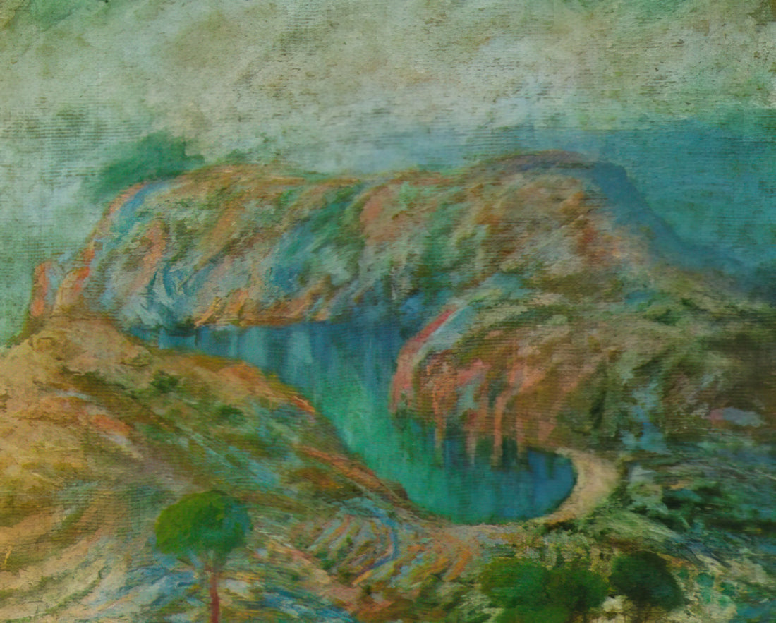 The Ecumenical Council Dali: Decoding Salvador Dali's Surrealist Masterpiece - CALANQUE JONCULS CADAQUES by Salvador Dali