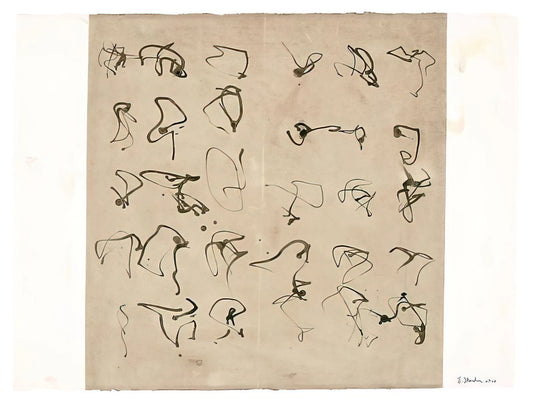 The Enduring Abstraction of Brice Marden: A Master of Line and Light - Forgery - 2008 by Brice Marden