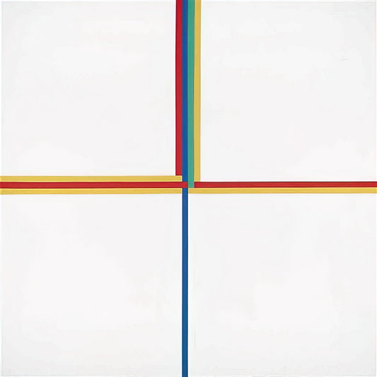 The Enduring Allure of 059 2022.46: A Modern Masterpiece of Digital Abstraction - 1234 in weiss - 1969 by Max Bill