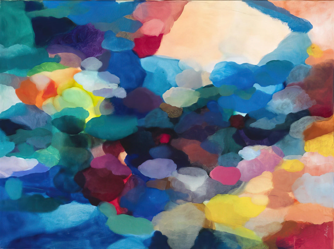 The Enduring Allure of Alice Baber Paintings: Discovering Works for Sale - Noble Numbers by Alice Baber