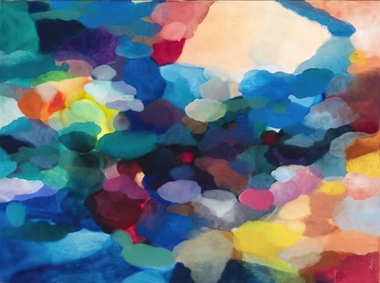The Enduring Allure of Alice Baber Paintings: Discovering Works for Sale - Noble Numbers by Alice Baber
