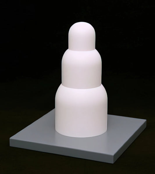 The Enduring Appeal of Strict Beauty: A Deep Dive into Sol LeWitt Prints - Three Stacked Domes by Sol LeWitt