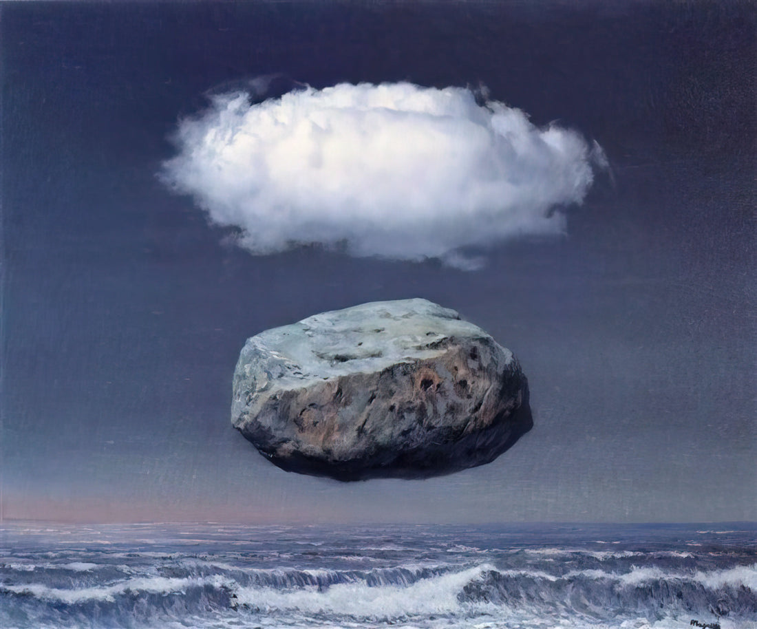The Enduring Enigma: A Deep Dive into the Magritte Lithograph - CLEAR IDEAS 1958 by Rene Magritte