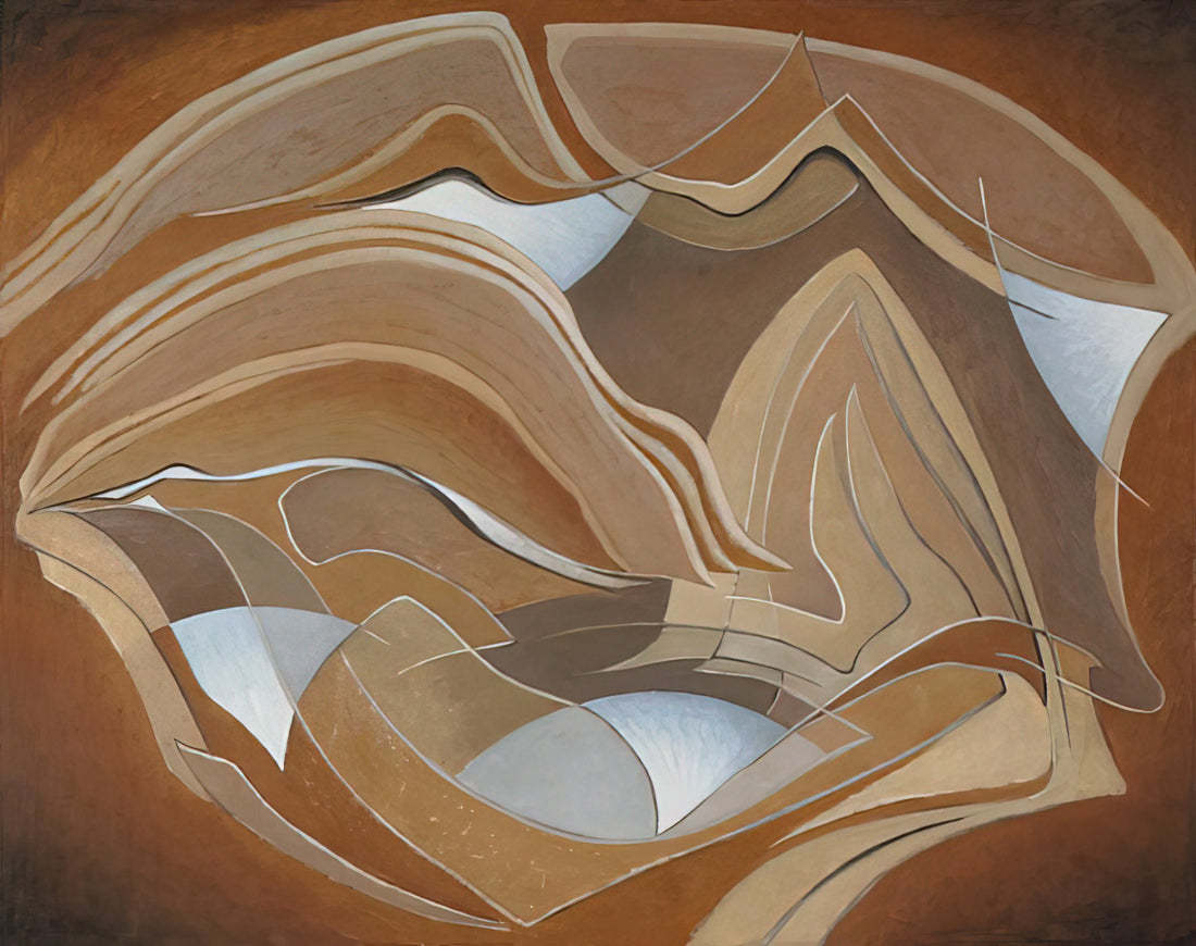 The Enduring Majesty of Lawren Harris Paintings: A Journey Through Canadian Art - Nature Rhythms - 1950 by Lawren Harris