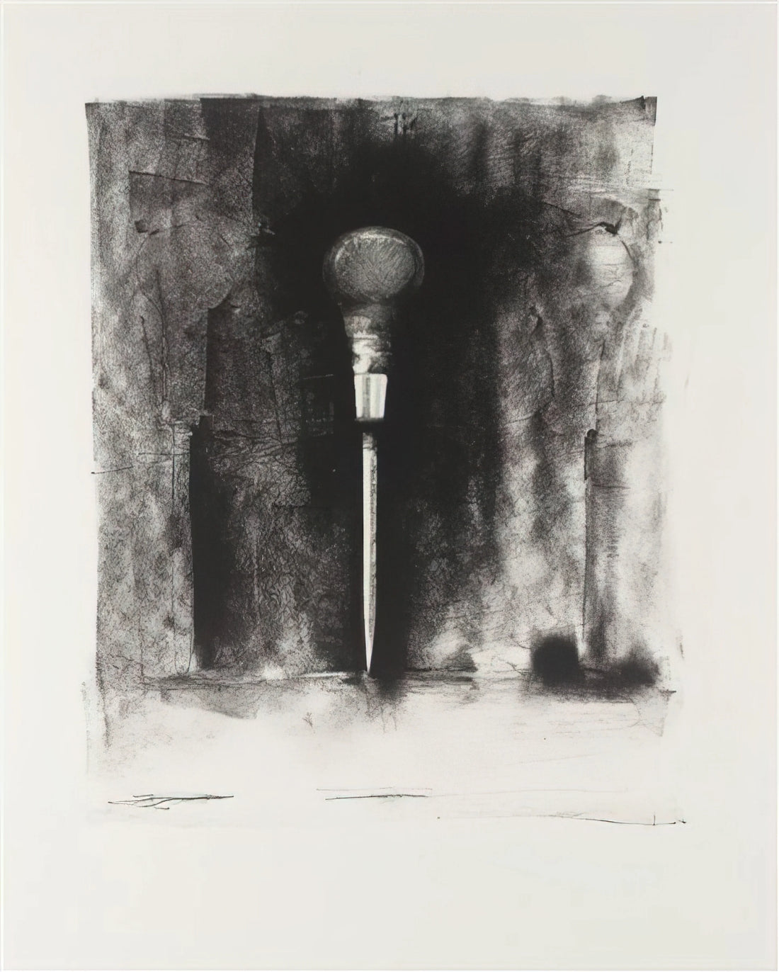 The Enduring Pulse of Art: Exploring Jim Dine Hearts 1970 - UNTITLED FROM TEN WINTER TOOLS 1973 3 by Jim Dine