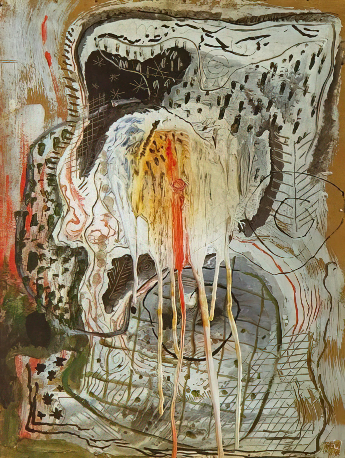 The Enigmatic Allure of the Dali Lincoln Print: A Masterpiece of Optical Illusion - NUDE WOMAN IN AN ARMCHAIR by Salvador Dali