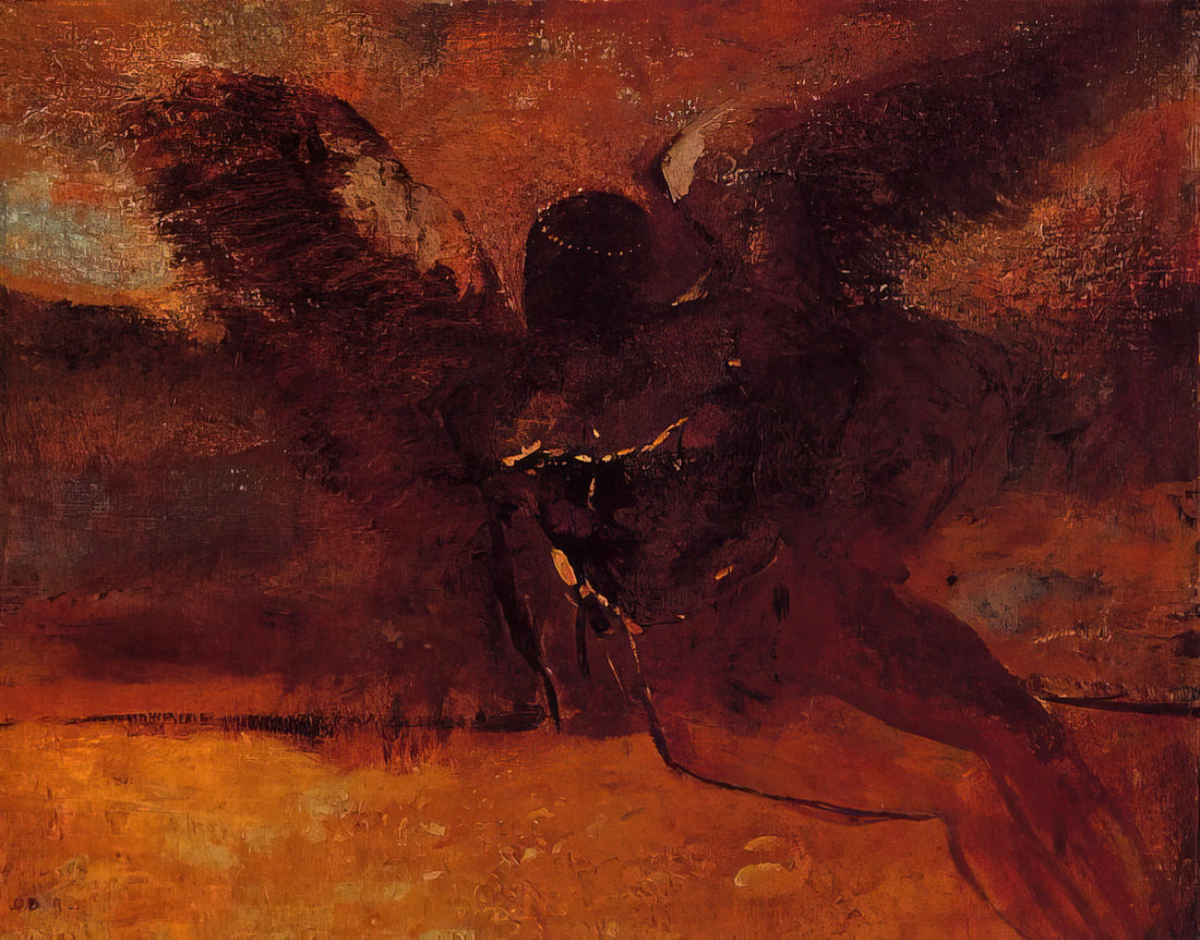 The Evolution of Form: Understanding Artist Picasso Paintings and His Creative Legacy - The Fall of Icarus - 1958 by Pablo Picasso