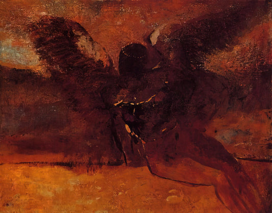 The Evolution of Form: Understanding Artist Picasso Paintings and His Creative Legacy - The Fall of Icarus - 1958 by Pablo Picasso