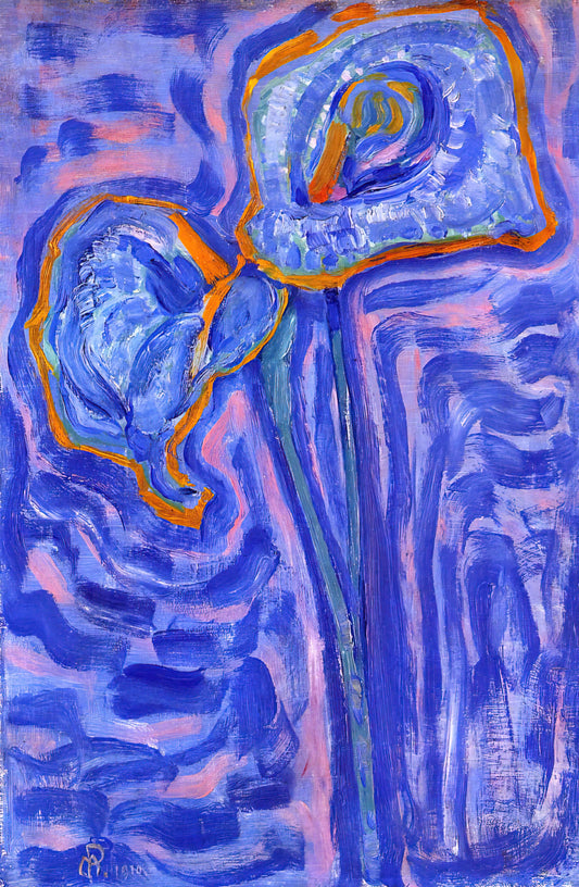 The Evolving Canvas: Exploring the Early Piet Mondrian - Sun by Piet Mondrian
